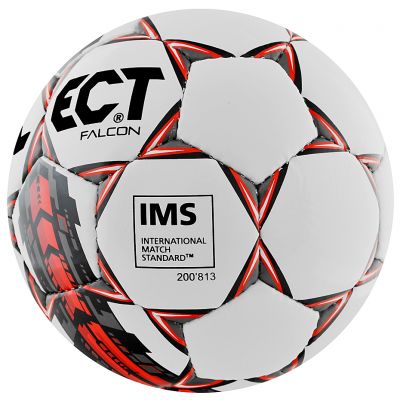 2. PIŁKA NOŻNA SELECT FALCON biało/czerwony 10546