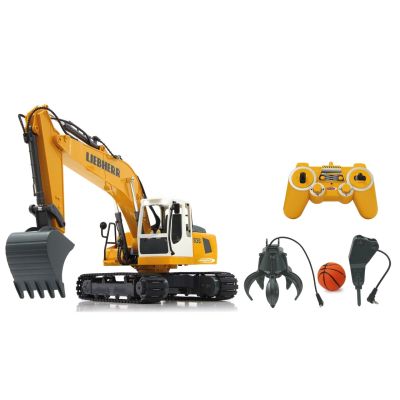 10. Jamara Excavadora Liebherr R936 zdalnie sterowany model Koparka Silnik elektryczny 1:20