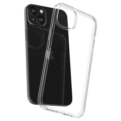 6. Etui Spigen Airskin Hybrid na iPhone 15 Plus - przezroczyste