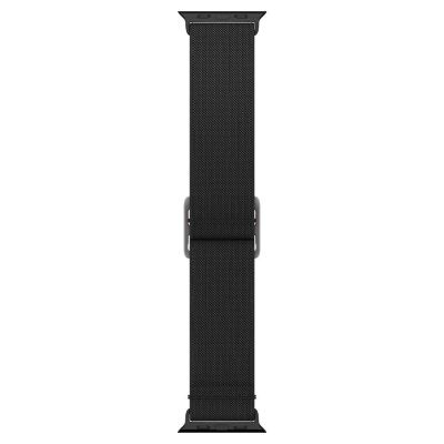 12. Pasek Spigen Fit Lite na Apple Watch 4/5/6/7/8/9/SE/Ultra (42/44/45/49 mm) - czarny