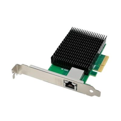 5. Karta sieciowa LevelOne GB PCIe4x 1xRJ45 10Gbps zielona
