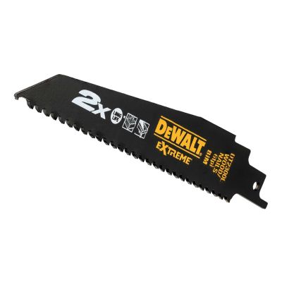 6. DeWALT DT2443L-QZ wyrzynarka, piła wyrzynarkowa oraz ostrze do piły tarczowej Brzeszczot do piły poprzecznej 2 szt.