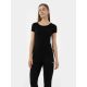 T-shirt regular gładki damski 4F 4FMM00TTSHF731-20S