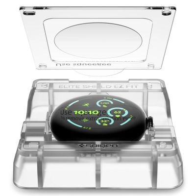 4. Folia hydrożelowa Spigen Elite Shield EZ Fit 2-Pack na Google Pixel Watch 41 mm