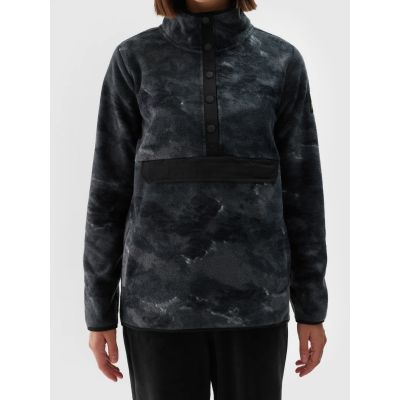 2. Polar ze stójką oversize damski 4F 4FWAW24TFLEF298-90A