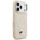 4. Etui Karl Lagerfeld Karl Pin MagSafe do iPhone 17 Pro - beżowe