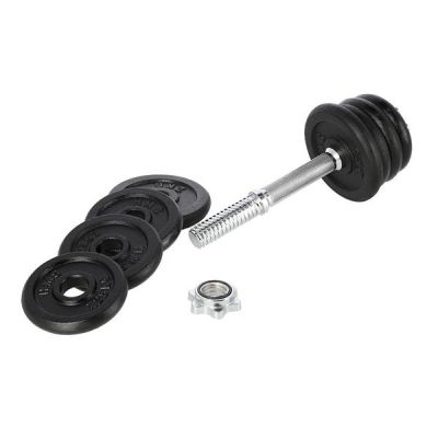 16. Sztangielka z gwintem SG04 15 (15kg, 8 talerzy) KGHMS 17-59-120