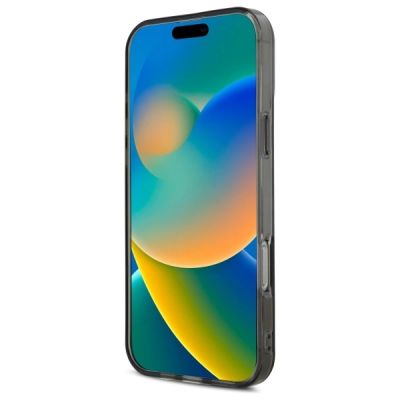 5. Etui Mercedes MB Case Star Pattern na iPhone 16 Pro - czarne