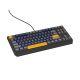 12. GENESIS THOR 230 TKL klawiatura Gaming USB + RF Wireless + Bluetooth QWERTY Czarny, Niebieski, Szary, Pomarańczowy