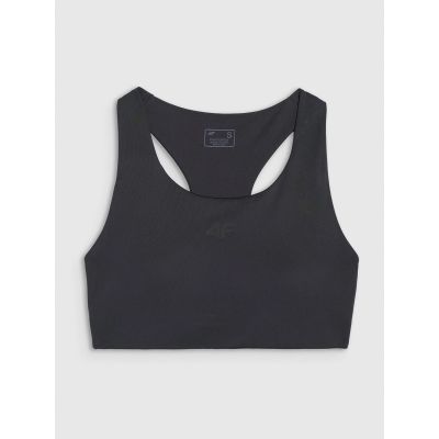 6. Biustonosz treningowy z niskim wsparciem damski 4F 4FWMM00USBAF213-20S