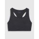 6. Biustonosz treningowy z niskim wsparciem damski 4F 4FWMM00USBAF213-20S