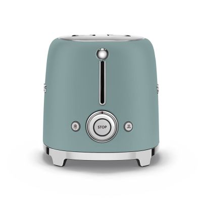 9. Smeg TSF01EGMEU Toster 2 kromki Szmaragd N Matowy
