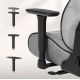5. Fotel gamingowy Huzaro Force 8.3 Grey