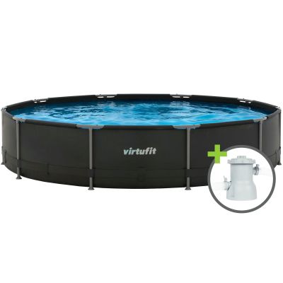 11. VIRTUFIT OKRĄGŁY BASEN 305 CM Z POMPĄ FILTRUJĄCĄ