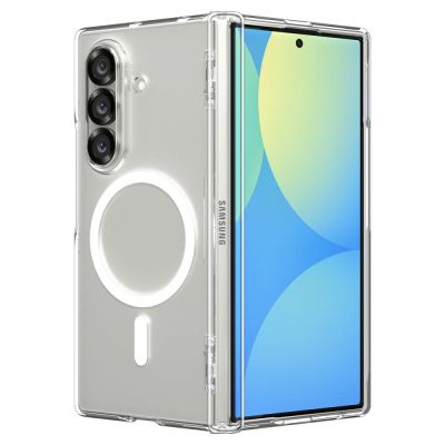 11. Etui Spigen Tough Armor Pro Mag MagSafe na Samsung Galaxy Z Fold 7 - przezroczysto-białe