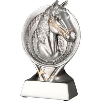 6. Figurka odlewana  koń - głowa  RS1501