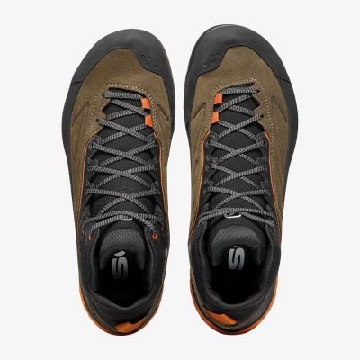 5. Scarpa RAPID XT MID GTX Brązowy, Pomarańczowy