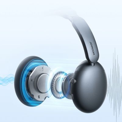 8. Słuchawki bezprzewodowe Joyroom J-Head Series JR-JH1 z ANC Bluetooth - czarne