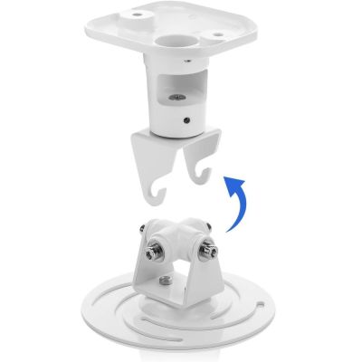 7. TECHLY UCHWYT DO PROJEKTORA SUFITOWY 22CM 10KG BIA
