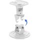7. TECHLY UCHWYT DO PROJEKTORA SUFITOWY 22CM 10KG BIA