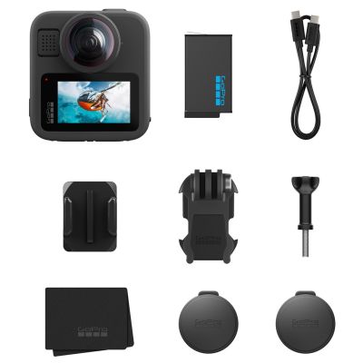 9. GoPro MAX2 aparat do fotografii sportowej 29,5 MP 8K Ultra HD 25,4 / 2,3 mm (1 / 2.3") Wi-Fi 195 g