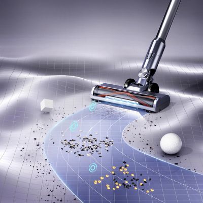 22. Odkurzacz pionowy UWANT V100 bezprzewodowy, z bazą 4w1 - szary