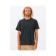 Koszulka RIP CURL Plain Wash Tee czarny