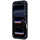 5. Etui BMW M Tire Track with Silver Line MagSafe na iPhone 18 Pro / 17 Pro - ciemnoszare