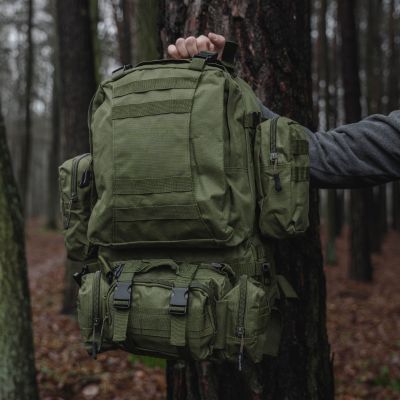 20. Plecak turystyczny Offlander Survival Combo 18L OFF_CACC_36GN