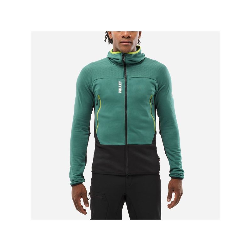 Bluza MILLET M FUSION GRID HOODIE czarna