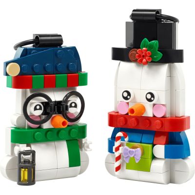 3. LEGO Inne 40812 - Ozdoby z bałwankami