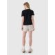 4. T-shirt damski oversize z modalem 4F 4FWSS25TTSHF1992-20S