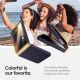 6. Etui Nano Pop Mag MagSafe na Samsung Galaxy Z Flip 7 - granatowo-żółte