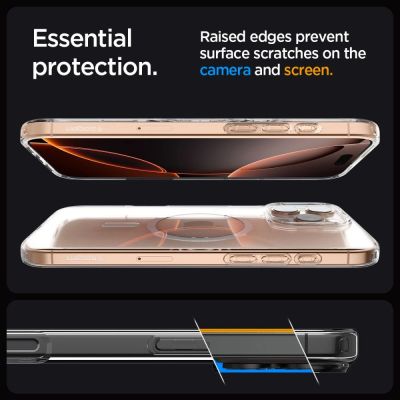 10. Etui Spigen Liquid Crystal MagSafe na iPhone 16 Pro Max - przezroczyste