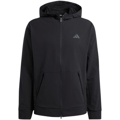 8. Bluza męska adidas Designed for Training COLD.RDY Full-Zip Hoodie czarna IN5607