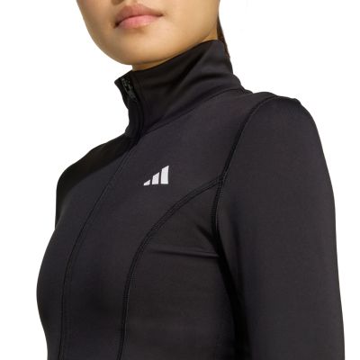 5. Bluza damska adidas Optime Essentials Full-Zip czarna JM9185