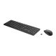 11. Zestaw klawiatura + mysz HP 230 Wireless Mouse and Keyboard Combo bezprzewodowe czarne 18H24AA#ABB