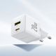 4. Ładowarka sieciowa Baseus Palm 20W USB-C USB-A - biała