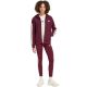 6. Bluza damska adidas Essentials 3-Stripes Full-Zip bordowa KX0785