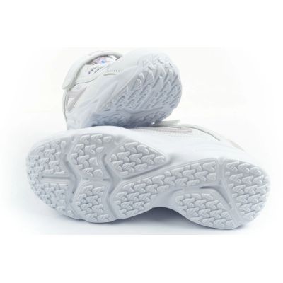 8. Fila Skye V buty sportowe dziecięce dla dziewczynki na rzep białe