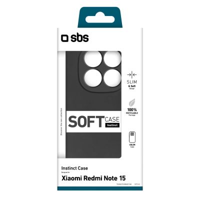 2. Etui SBS Instinct na Xiaomi Redmi Note 15 - czarne
