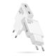 7. EVERACTIVE ŁADOWARKA SIECIOWA GAN SUPER SLIM 2X USB-C PD 45W BIAŁA SC-465Q