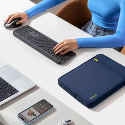 10. Torba Tech-Protect Defender na laptopa 15-16 - granatowa
