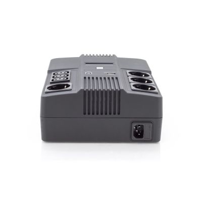 13. UPS UPS Line-Interactive 600VA/360WAVR 4xSCHUKO 3xIEC C13 1xUSB A 1x USB B RJ45