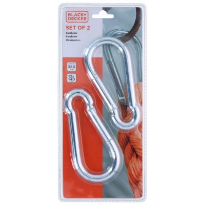 10. KARABIŃCZYK STALOWY 2SZT BLACK + DECKER