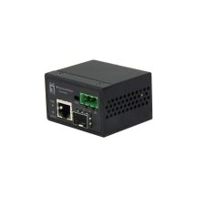 LevelOne IEC-4000 konwerter sieciowy 100 Mbit/s Czarny