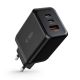 7. Ładowarka Tech-Protect C65W sieciowa 2x USB-C PD 65W / USB-A QC 3.0 - czarna