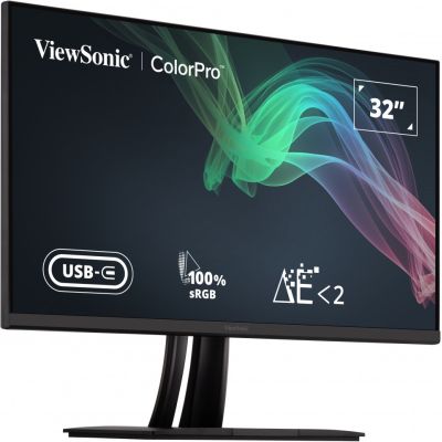 3. Viewsonic VP56 monitor komputerowy 81,3 cm (32") 3840 x 2160 px 4K Ultra HD LED Czarny