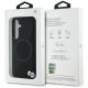 8. Etui BMW Leather Half Textured MagSafe na Samsung Galaxy S25 - czarne