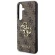 5. Etui Guess 4G Big Metal Logo na Samsung Galaxy S24 - brązowe